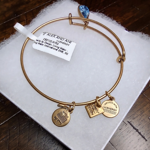 Alex & Ani Energy Bracelet Living Water - Picture 2 of 3